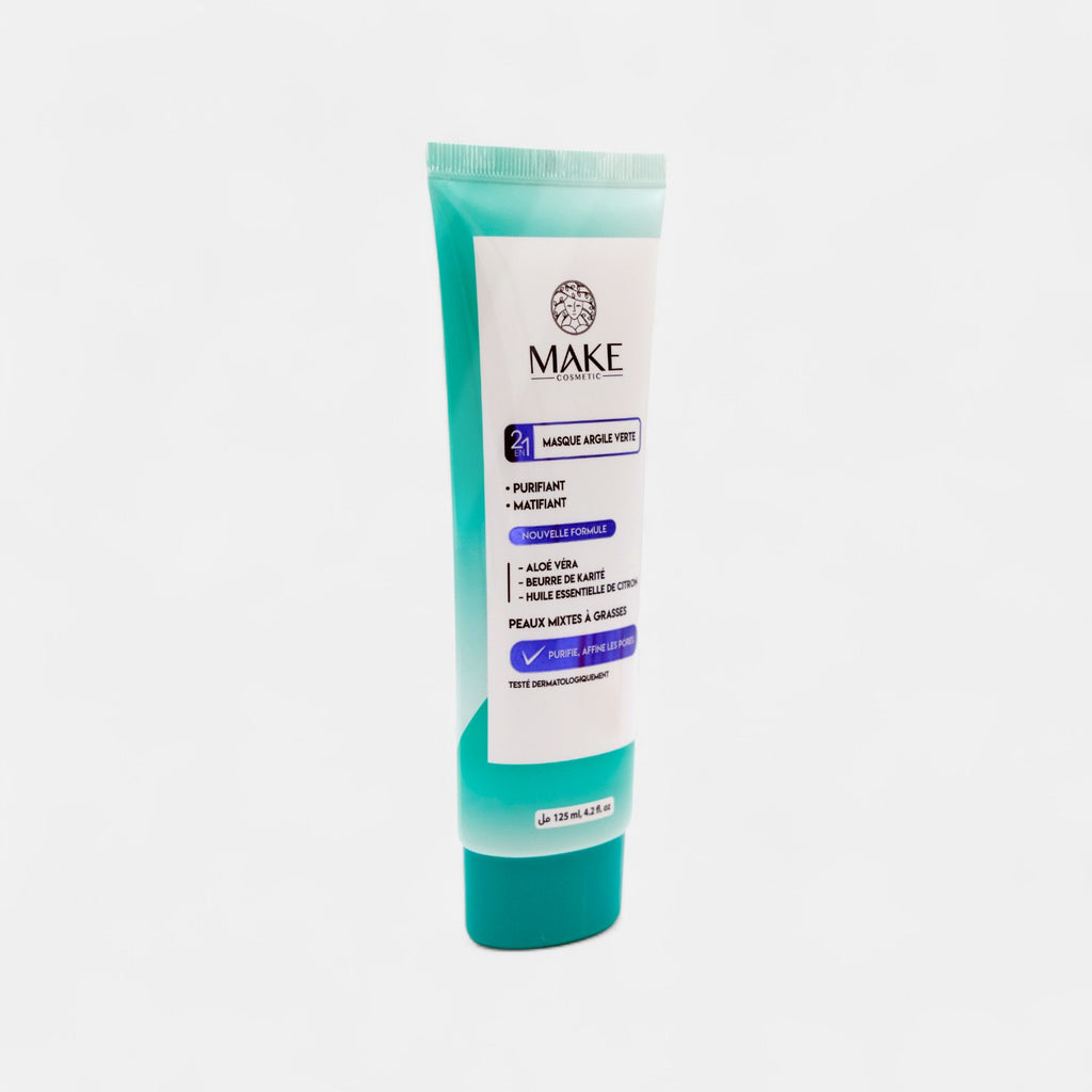 Masque Argile Verte 2 en 1