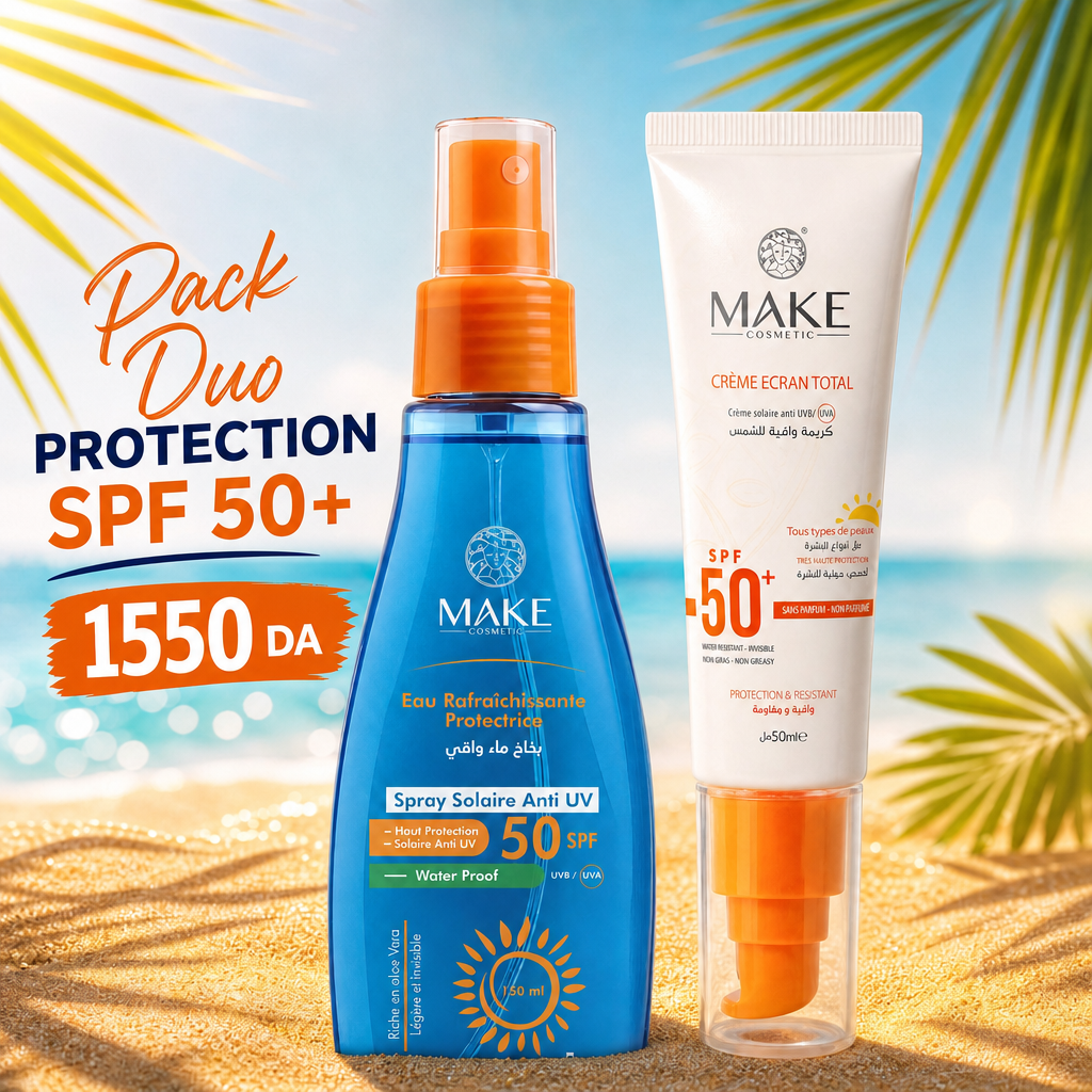 Pack Duo Protection SPF 50+ — Visage & Corps