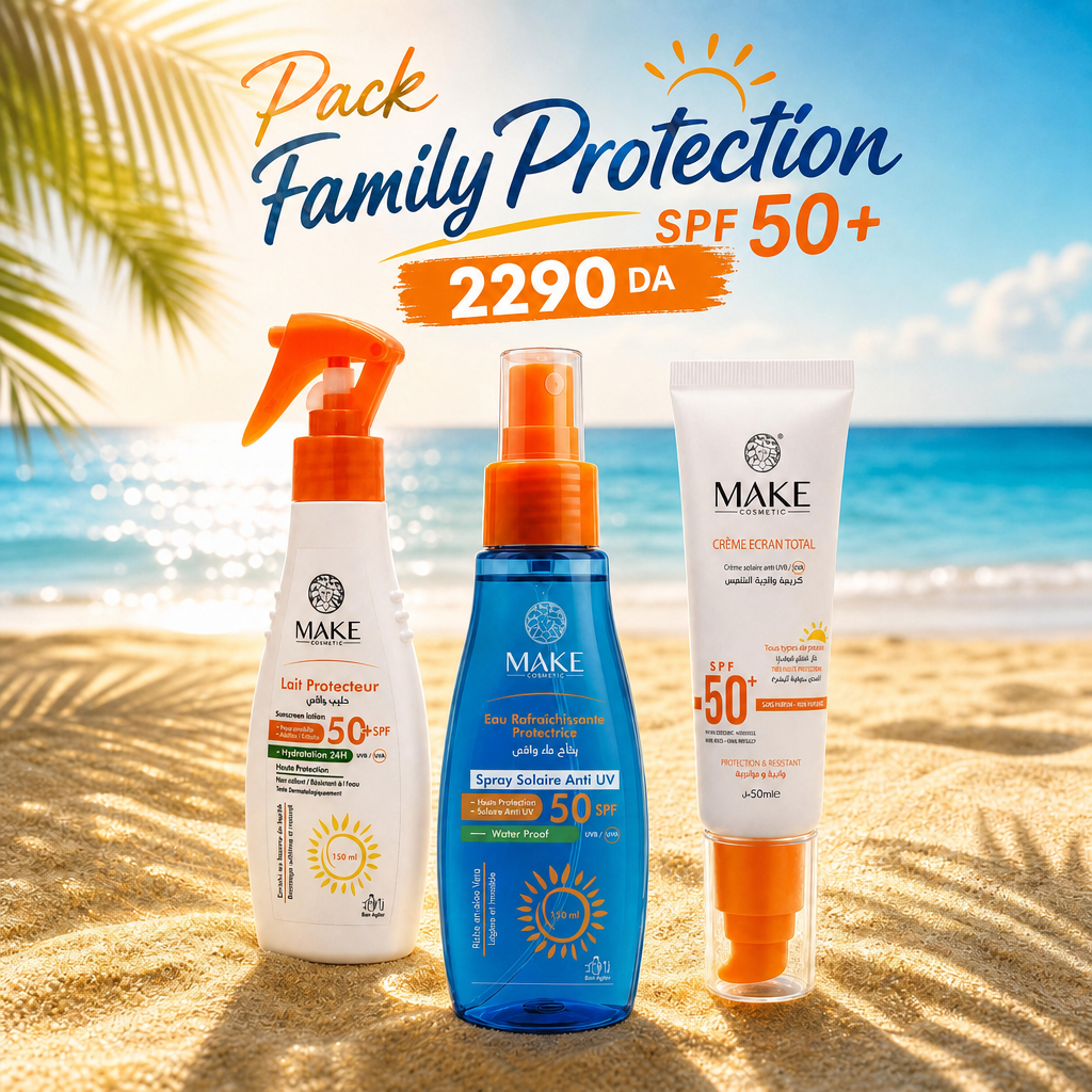 Pack Family Protection SPF 50+ — Toute la Famille