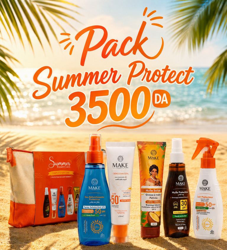 Pack Summer Protect — 5 Essentiels Solaires